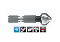 Зенковка-бита 90° 8,3мм HSS-G 3z L31мм M4(BF) Ruko 102314