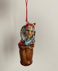 Ёлочная игрушка БАБА ЯГА