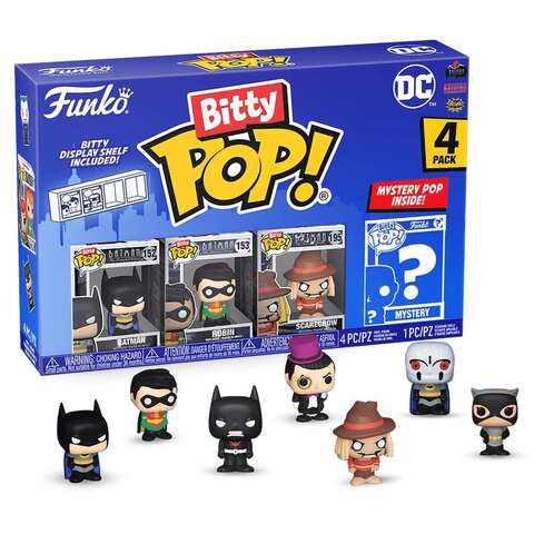 Funko Bitty POP! DC Comics 4 Pack Series 1