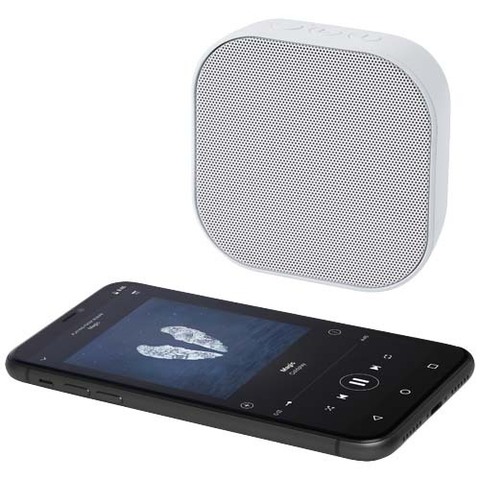 Stark 2.0 мини-колонка с функцией Bluetooth® из переработанной пластмассы, сертифицированной по стандарту RCS, мощностью 3 Вт