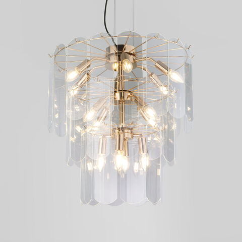 Подвесная люстра Eurosvet Claire 60171 золото