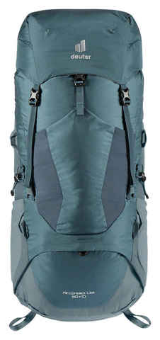 Картинка рюкзак туристический Deuter Aircontact Lite 50+10 arctic-teal - 10