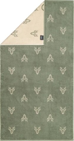 Полотенце 50х100 Cawo 6229 зеленое