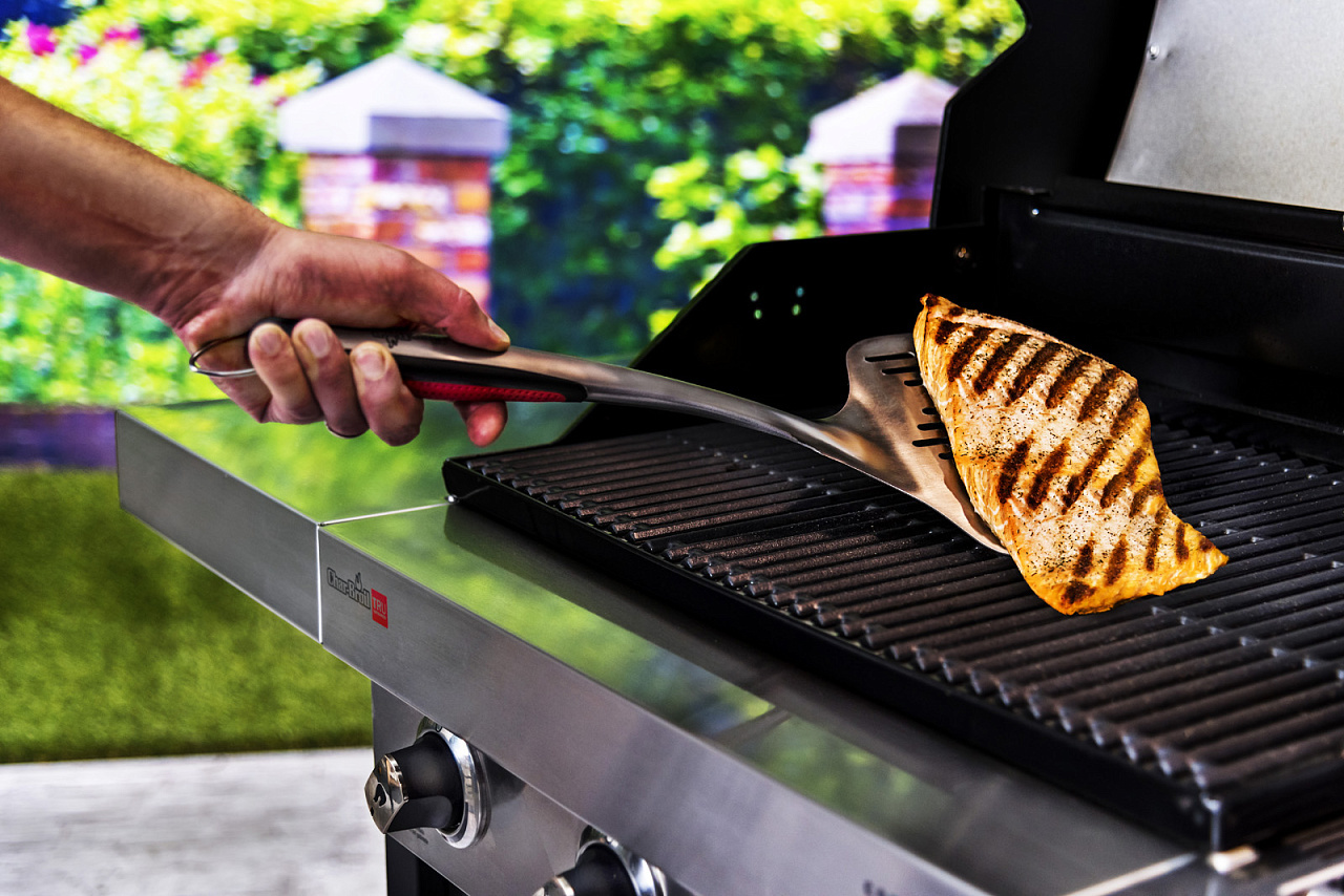 Лопатка для гриля Char-Broil XL широкая, стальная