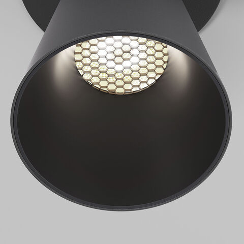 Встраиваемый светодиодный светильник Elektrostandard Bell 25097/LED 8W 4000K черный