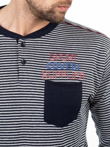 Мужская пижама EP 6074 Pigiama Enrico Coveri