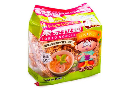 Жареная лапша По-Токийски со вкусом Том-Ям, 112г