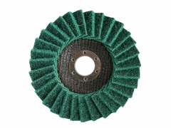 Круг лепестковый полировальный ПРАКТИКА 125 х 22 мм,  мягкий, войлочный, абразивный (779-196)