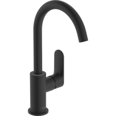 Hansgrohe Rebris S 72536670 Смеситель для раковины черный матовый фото