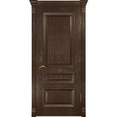 Купить Межкомнатная дверь шпон Luxor Фараон 2 дуб морёный глухая