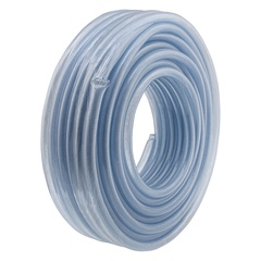 67429 Шланг поливочный прозрачный армированный 3-х слойный, 3/4", 50м//Plissd