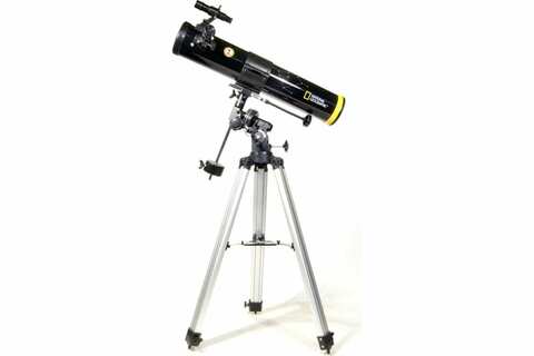 Телескоп Bresser National Geographic отражающий AZ 76/700, черный