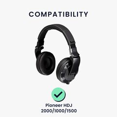 Амбушюры для наушников Pioneer HDJ-1000, HDJ-1500, HDJ2000, 2000MK2