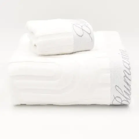 Набор полотенец 5шт Blumarine Monogram Bianco белый