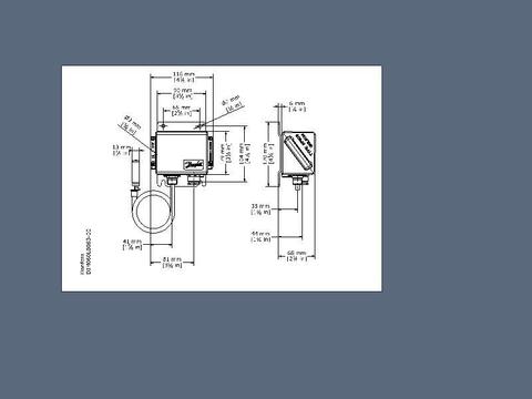 Термостат регулируемый KPS79 Danfoss 060L310466