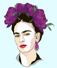Kətan Tablo / Картина - Frida Kahlo