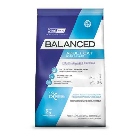 Vitalcan Balanced Cat Adult  2 кг КУРИЦА для взрослых кошек Виталкан