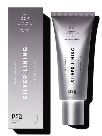 PSA Осветляющий крем с диоевой кислотой и экстрактом кипрея SILVER LINING Dioic & Willowherb Clarifying Cream 50мл