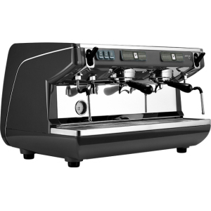 Кофемашина рожковая полуавтоматическая Nuova Simonelli Appia LIFE 2gr S 380V black+high groups+economizer