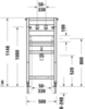 Элемент для раковины для настенного смесителя Duravit DuraSystem WD2003000000