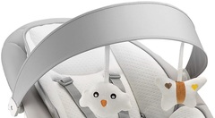 Электрокачели с адаптером Nuovita Attento Grigio (BY005_504)