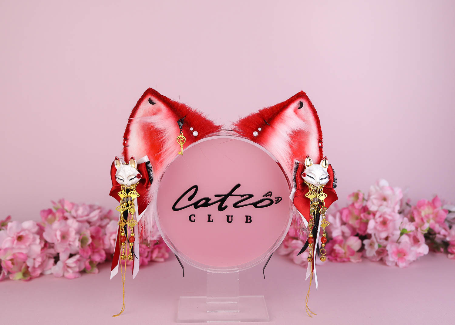 Pink Nurse Cat Ears - Shop Catzo Club Hair Accessories - Pinkoi