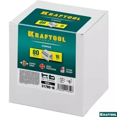 KRAFTOOL тип 21GA (80/Pr A/Senco AT) 16 мм, 5000 шт, скобы для степлера (31780-16)