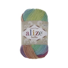 Пряжа Alize Bella Batik 100 цвет 4151