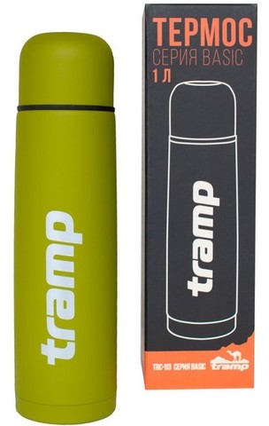 Картинка термос Tramp basic 1 оливковый - 1
