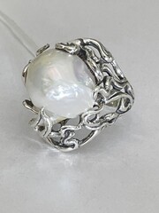 Азалия (кольцо из серебра)