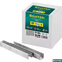 KRAFTOOL тип 21GA (80/Pr A/Senco AT) 16 мм, 5000 шт, скобы для степлера (31780-16)