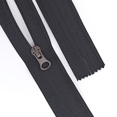 Молнии/Спиральная р/з № 5/46см чёрный реверс