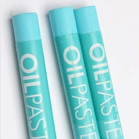 Пастель художественная масляная MUNGYO Oil Pastels Голубой №535 (3шт)