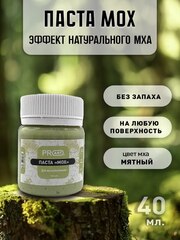 Декоративная паста эффект Мох, Мятный, ProArt