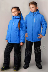 Детский тёплый прогулочный лыжный костюм Nordski Jr./Kids Montana Blue