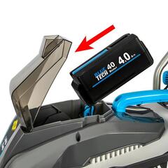 Газонокосилка аккумуляторная DDE BlueTech LMB 3340 (ширина 33 см, высота 25 - 70 мм, сборник, без ЗУ и АКБ)