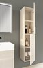 Cezares 55036 SPACE Шкафчик подвесной c двумя открытыми полками 55036 Frassino scuro, 30x45x50