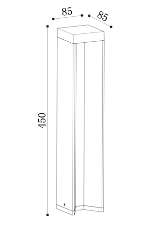 Ландшафтный светильник Maytoni Essen O596FL-L9B4K