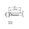 Мыльница с держателем Ideal Standard Iom A9123AA