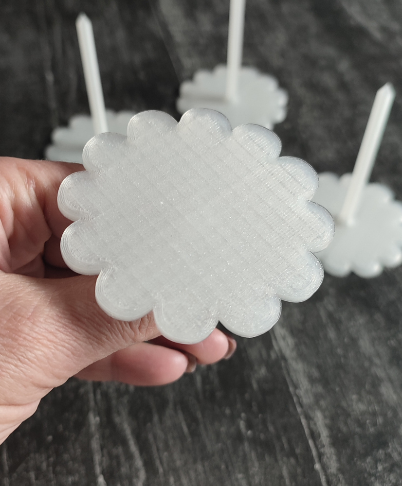 Прозрачные гвоздики кондитерский 