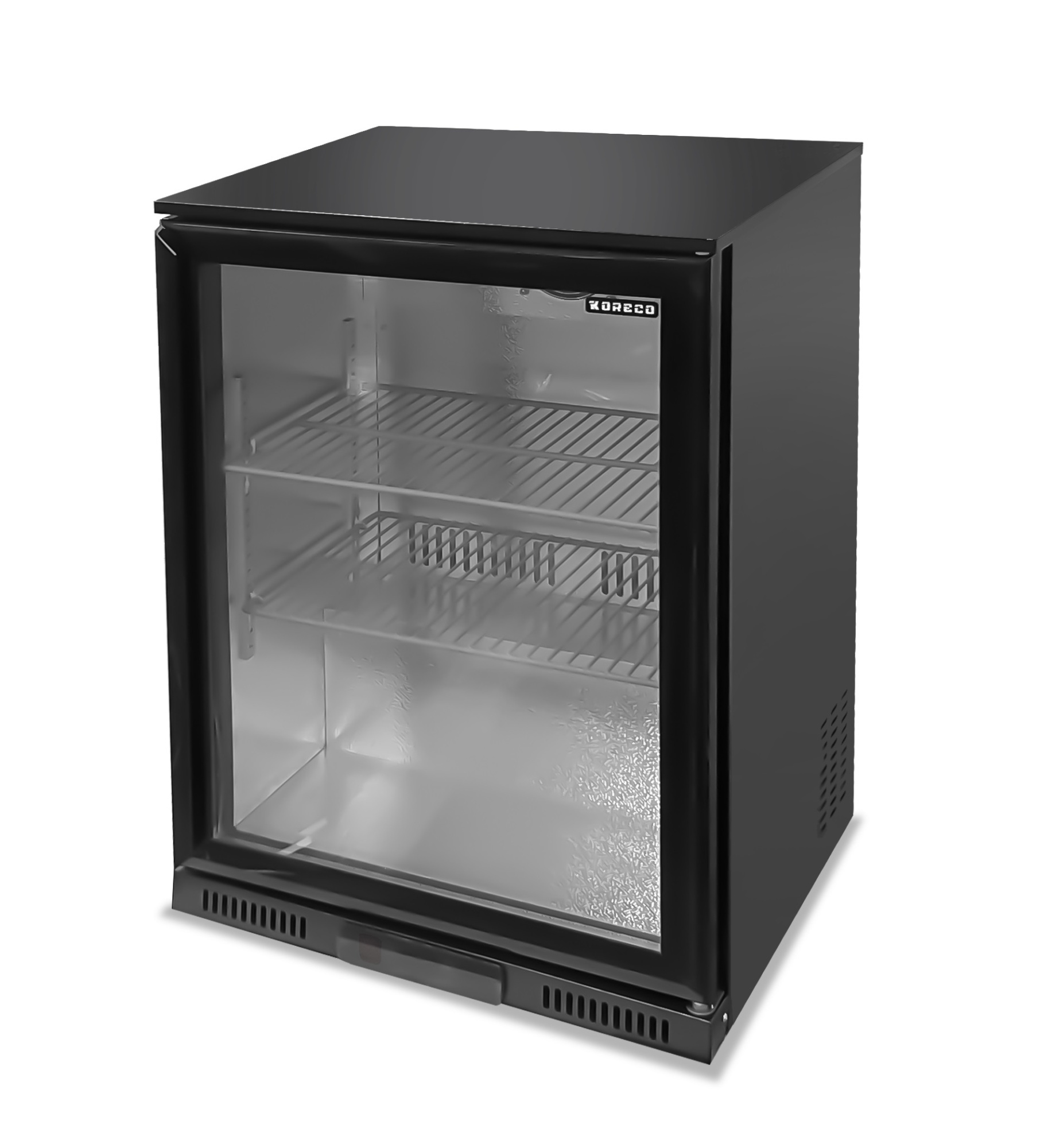 Витрина холодильная Koreco SC/150 G барная объемом 120 л с распашной дверью, с 2 полками