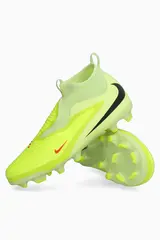 Бутсы Nike Phantom 6 High Academy FG/MG Junior - желтый