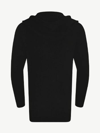 Кардиган с капюшоном из экохлопка