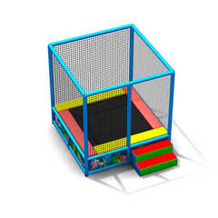 Батутная арена «Мини» 2,5×2,5 м, 1 батут, без поролоновой ямы