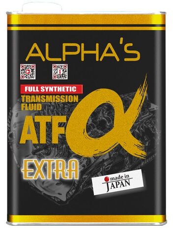 Жидкость для АКПП ALPHA'S 892444 ATF EXTRA FULL SYNTHETIC 4L
