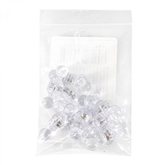 
          Магниты для доски в форме пешки Alingar, 15 мм, 20 шт в наборе, прозрачные, зип-пакет