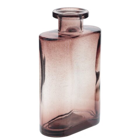 Ваза стеклянная (Высота 12,5 см) - Коричневый - купить