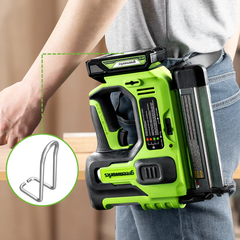 Нейлер аккумуляторный Greenworks GD24BN 24V, без АКБ и ЗУ