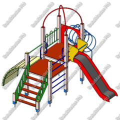 Детский игровой комплекс «В поиске приключений»