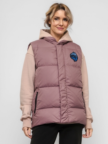 Жилет "НОХО" утеплённый, унисекс, цвет "Лиловая дымка"